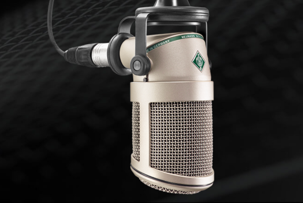 Les microphones Neumann BCM 104 et BCM 705